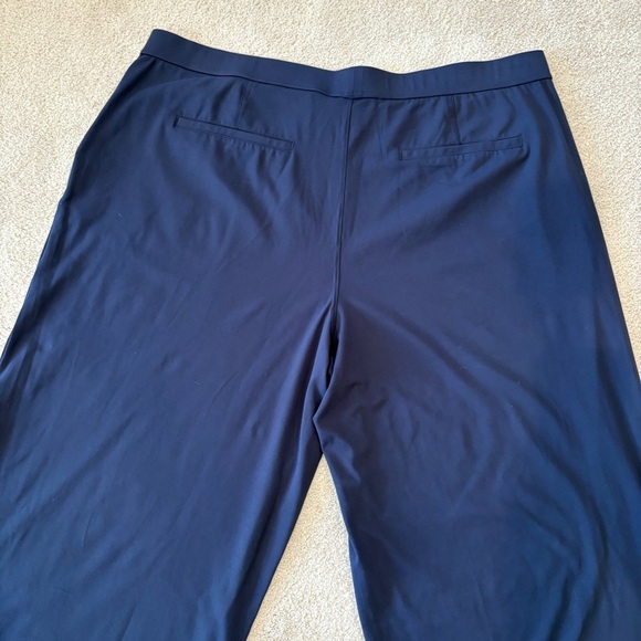 Halara Women Blue Pull On Stretch Pants Plus Size 3X Comfort Polyester Blend NWT - Picture 8 of 13